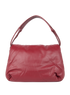 Medium Pillow Flap Bag, &pound;620, Handbags, Burgundy, Lambskin Leather, Back view